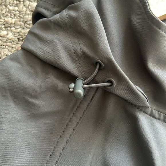 Kirkland signature Ladies hoodes Anorak windbreaker rain jacket Large color gray - Picture 5 of 10